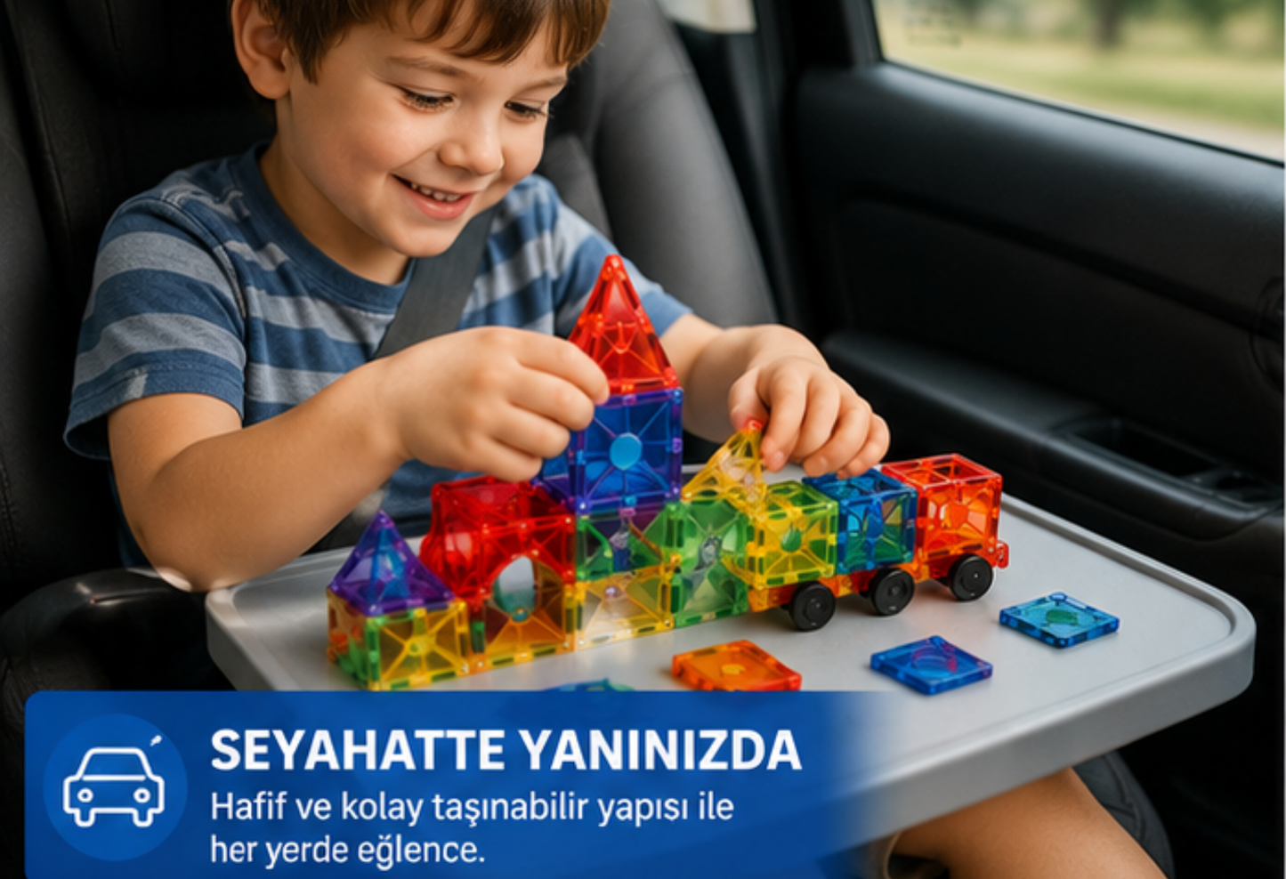 MagnaBuild™ 101 Adet Magnetik Yapı Blokları